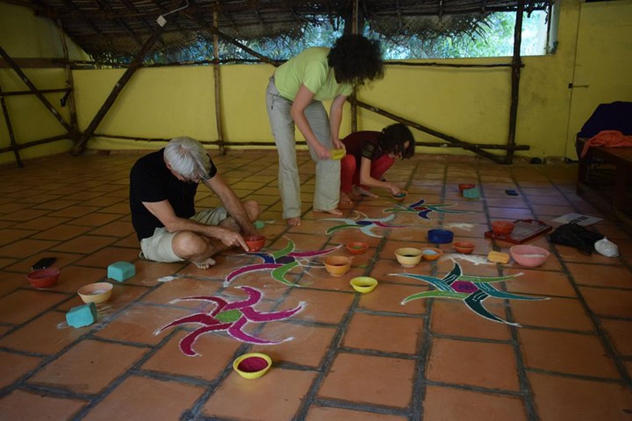 Classica Kolam Class in Pondicherry — 2