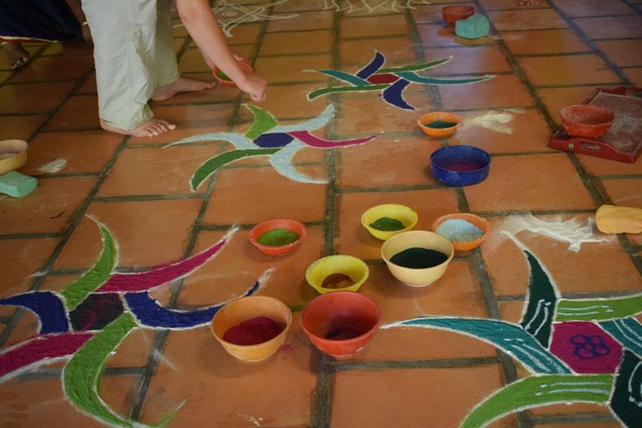 Classica Kolam Class in Pondicherry — 3