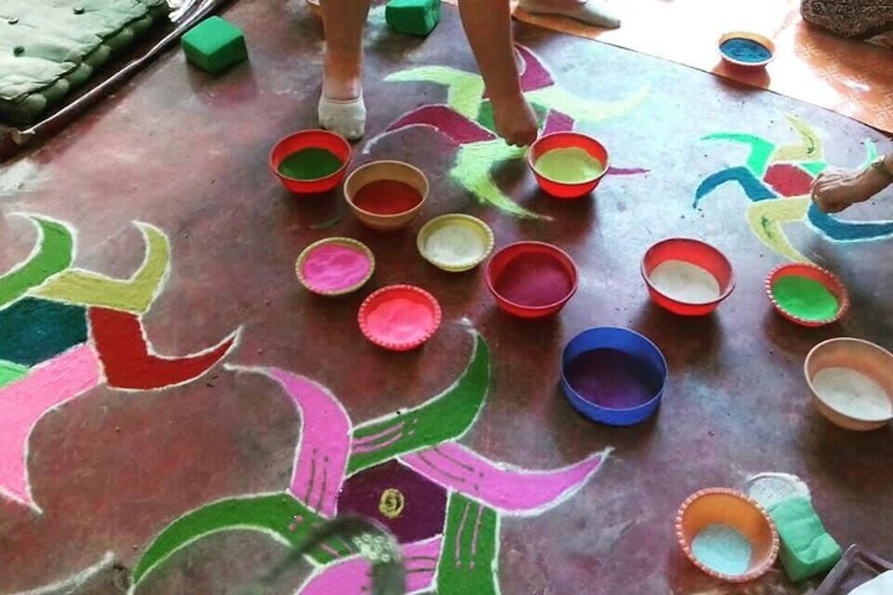 Classica Kolam Class in Pondicherry — 4