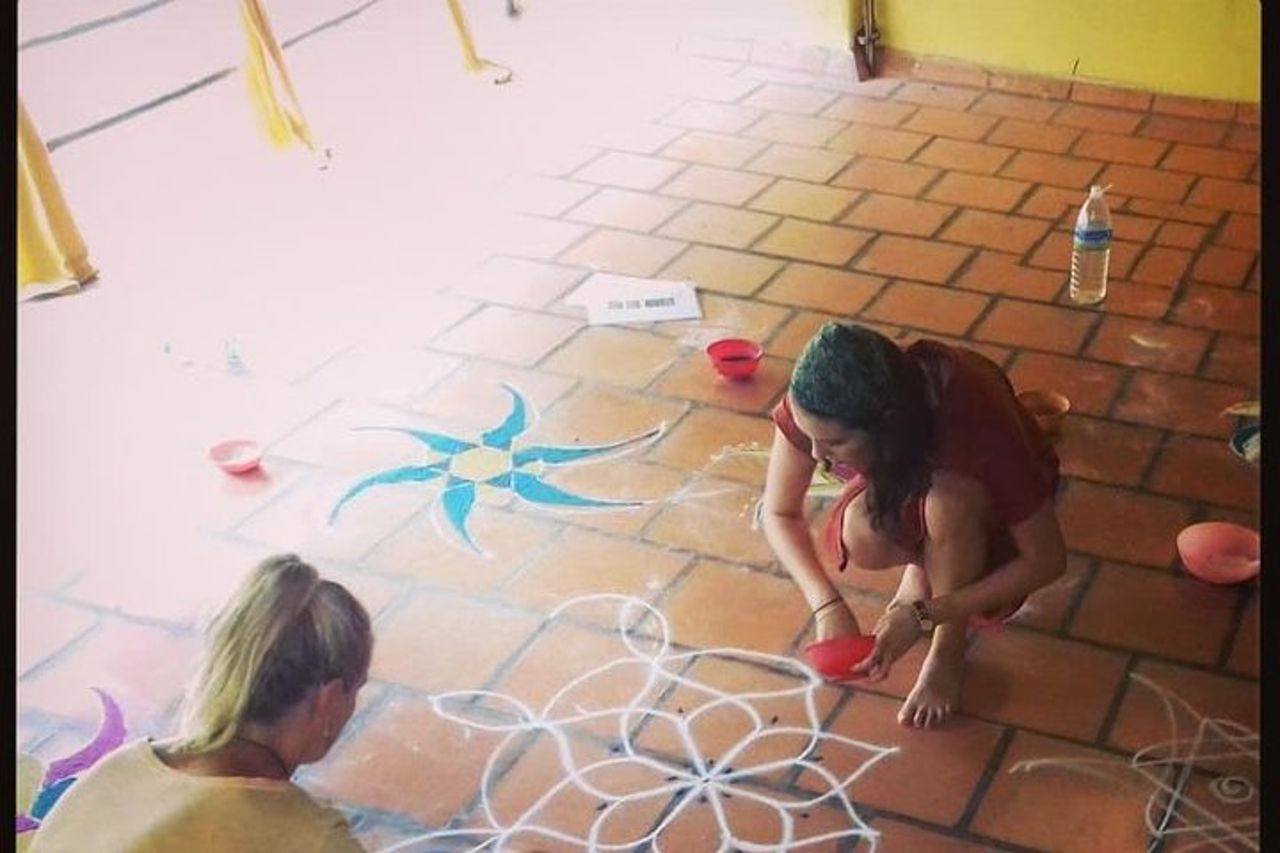 Classica Kolam Class in Pondicherry — 5