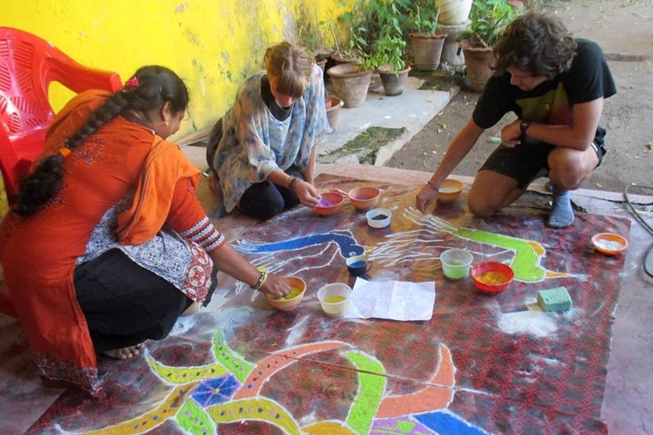 Classica Kolam Class in Pondicherry — 7