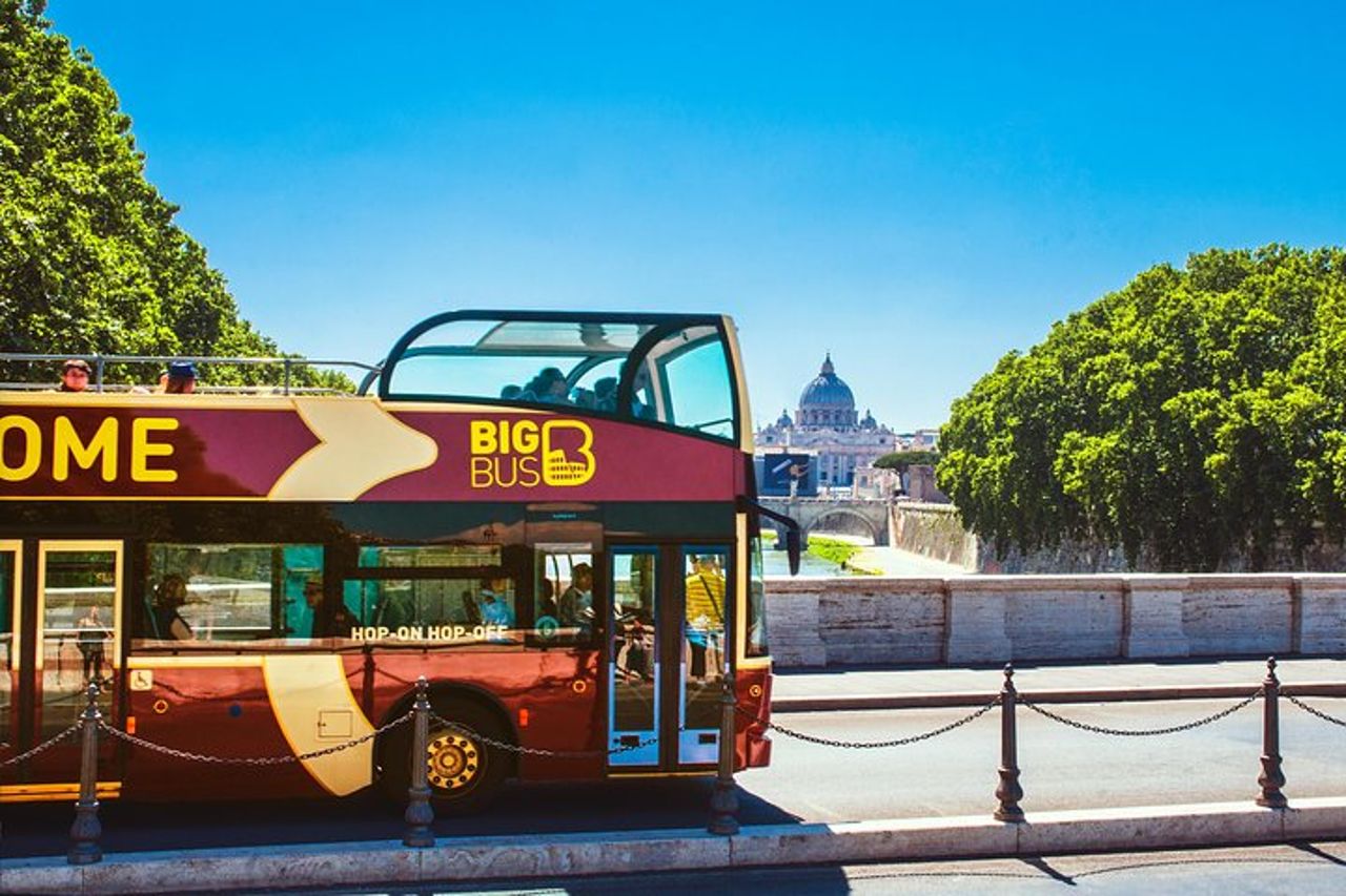 Roma : Big Bus Hop-on, giro turistico scoperto Hop-off — 4