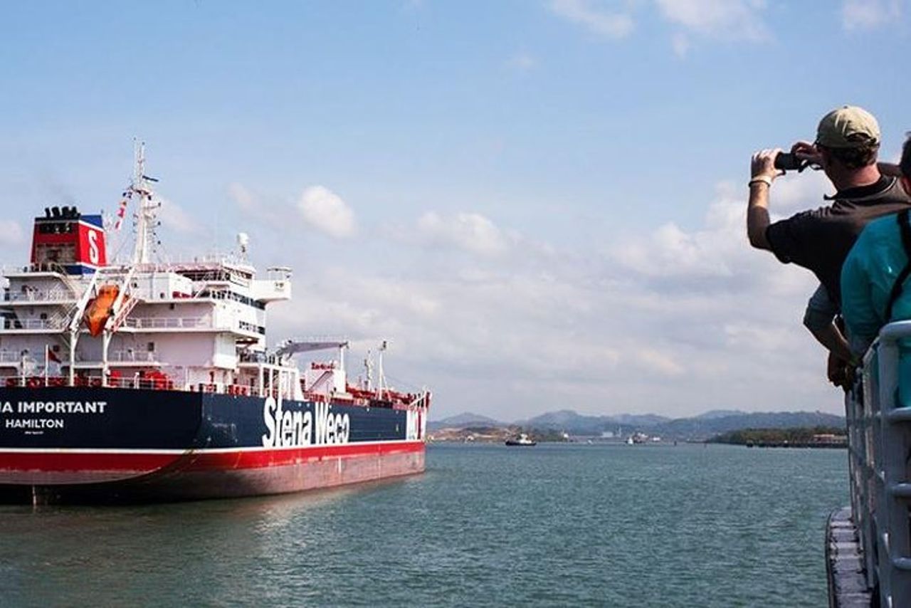 Tour parziale del Canale di Panama - Direzione Sud — 6