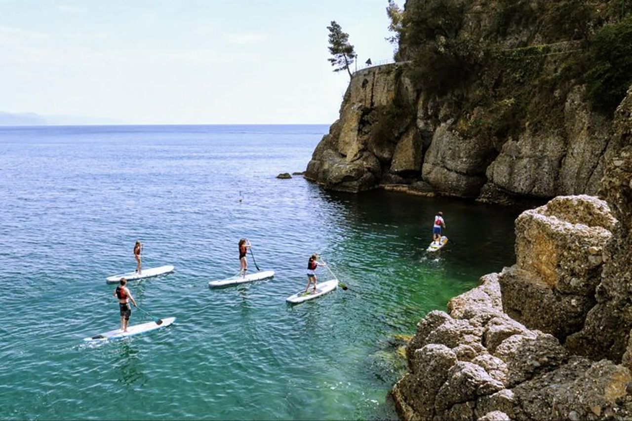 Esperienza di paddle boarding a Portofino — 4
