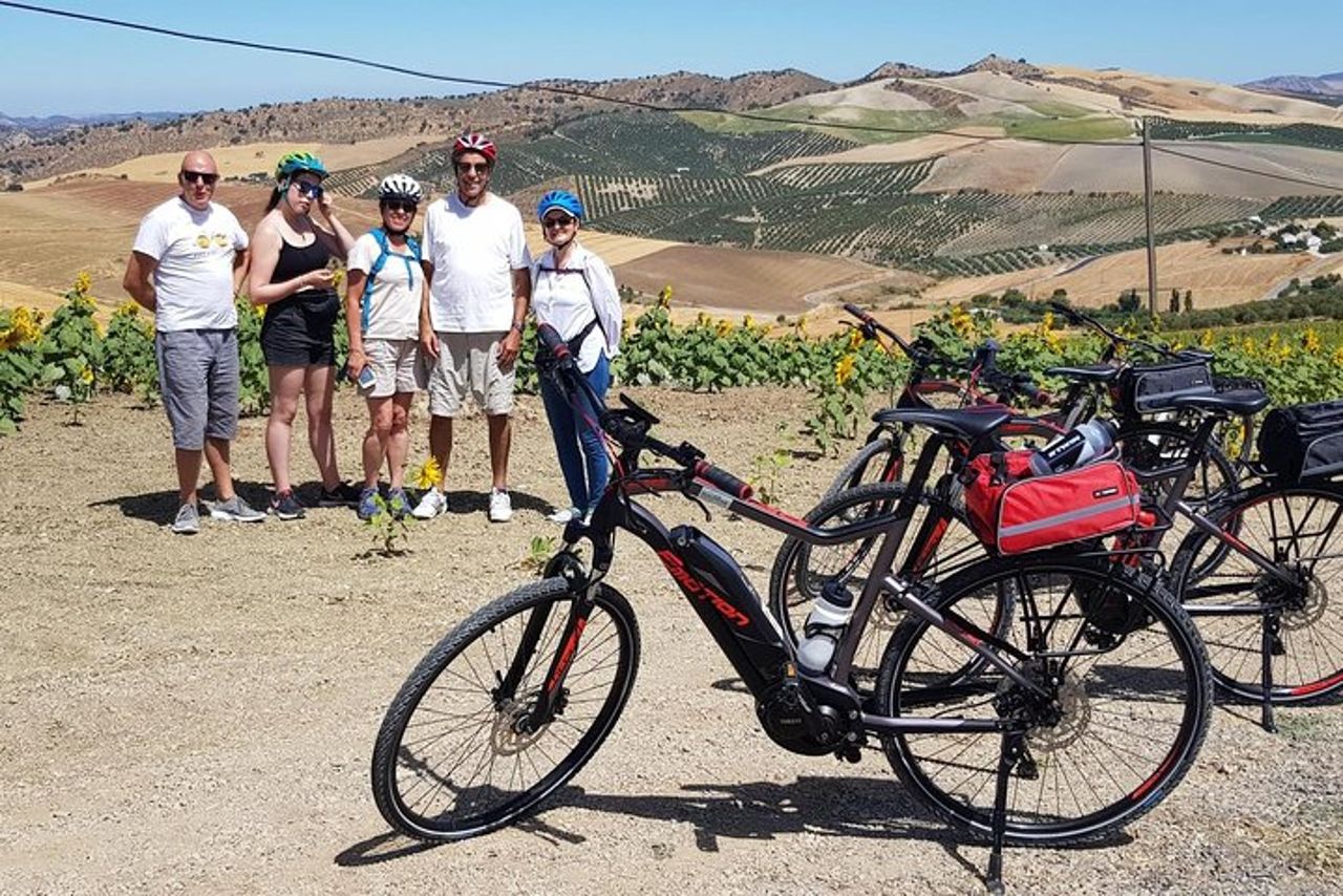 Tour del vino e delle tapas in bici elettrica (e-bike) incluso il ritiro a Ronda (mezza giornata) — 4