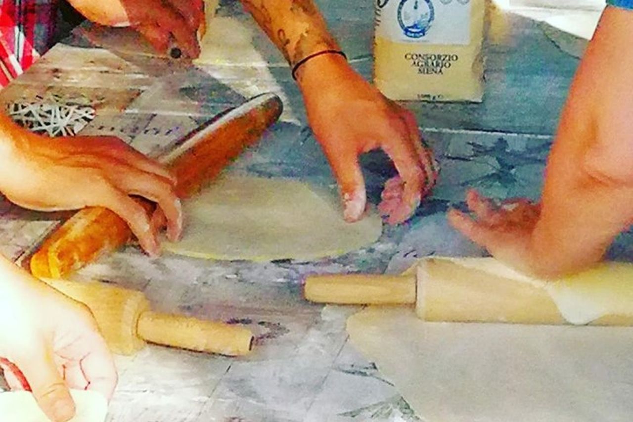 Lezione di cucina in un vero casale toscano — 4
