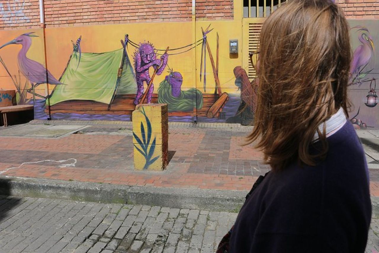 Tour dei graffiti a La Candelaria Bogotá — 8