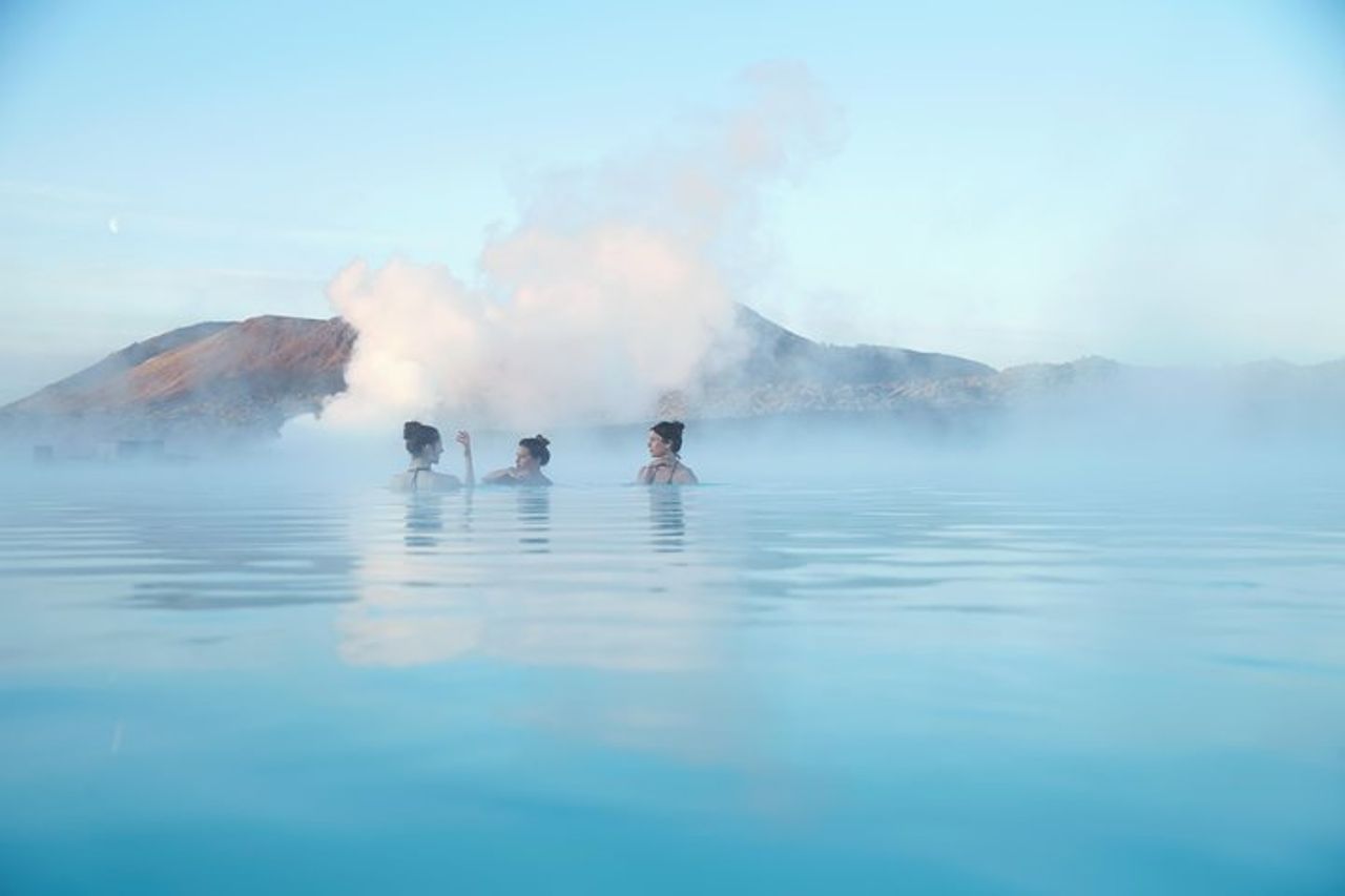 Tour della Laguna Blu e dell'aurora boreale da Reykjavik