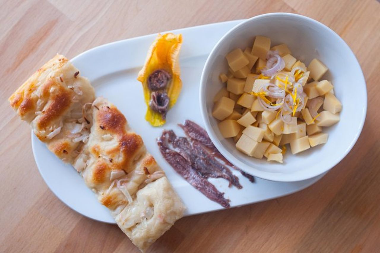 Tour del mercato per piccoli gruppi ed esperienza culinaria presso una casa di Cesarina a Camogli — 2