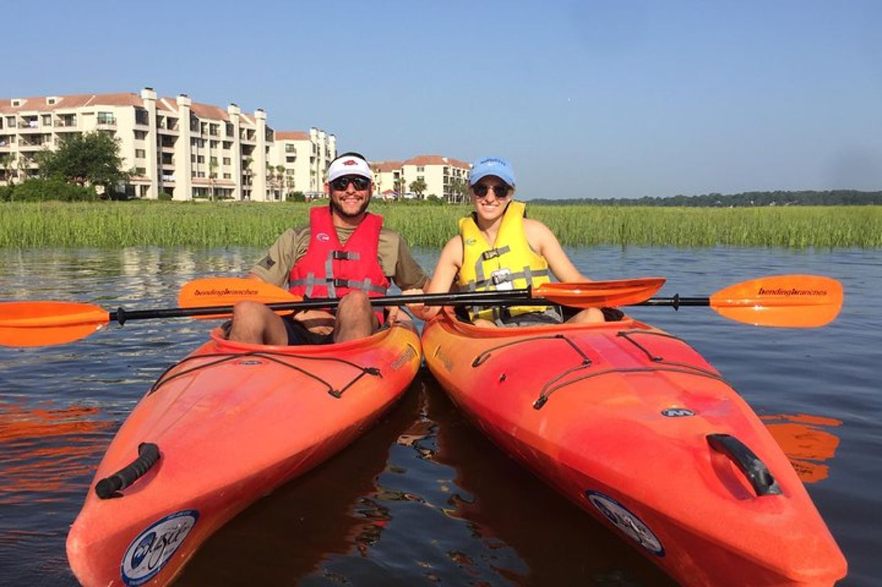 Tour naturalistico guidato in kayak di 2 ore all'Hilton Head — 5
