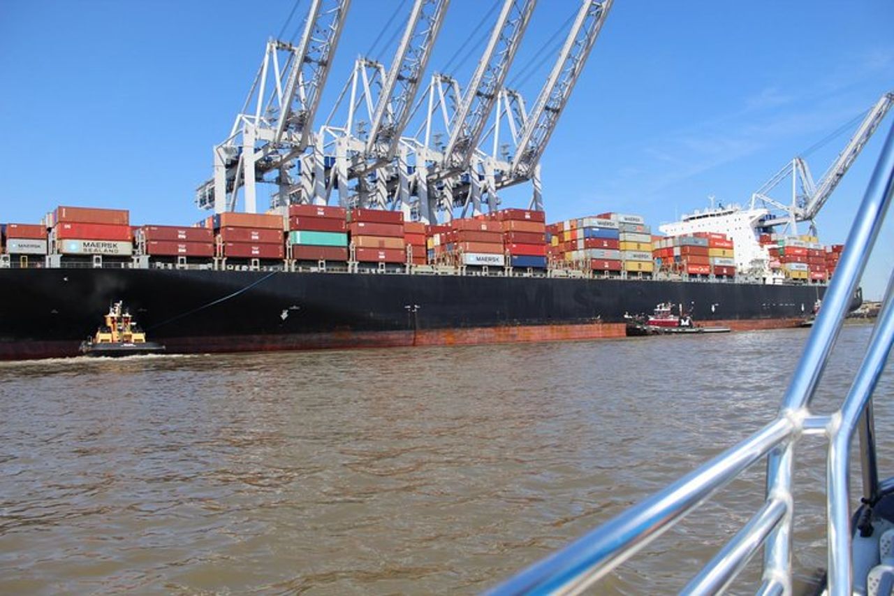 Tour del porto di Savannah in Georgia