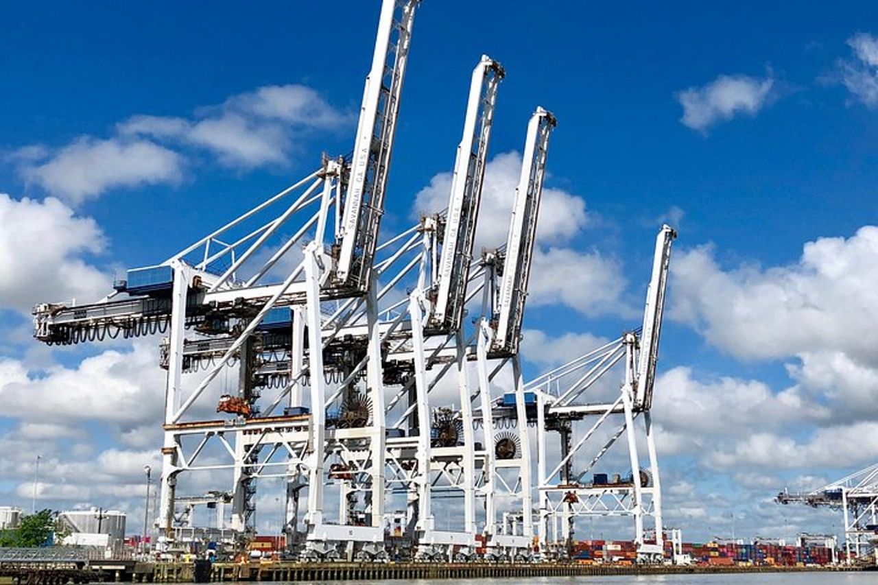 Tour del porto di Savannah in Georgia — 7
