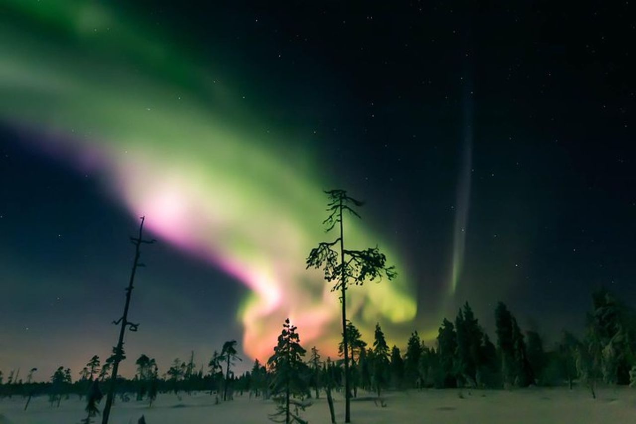 Catturare aurore a Pyhä — 2