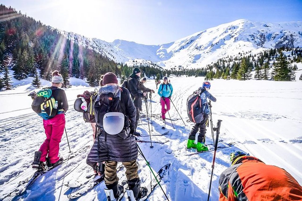 4 ore di viaggio skitour sui monti Tatra per principianti con attrezzatura per il noleggio — 3