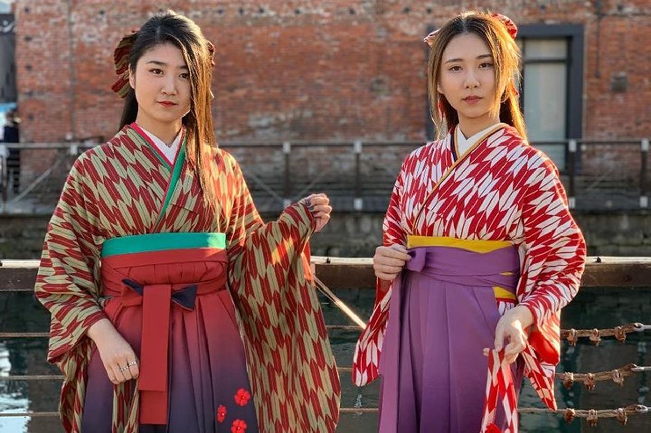 Esperienza Time Slip a Hakodate con il kimono "Hakama" — 2