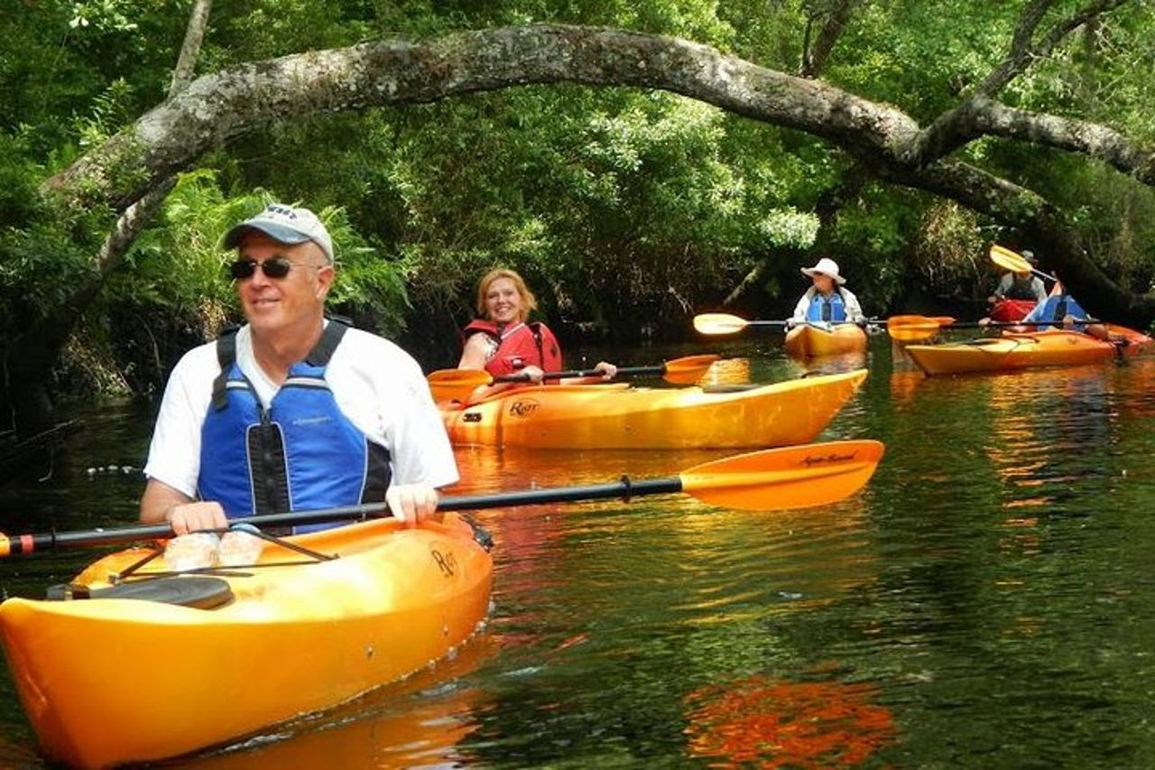 Noleggio di kayak nell'area dell'isola di Amelia su Lofton Creek con Adventures Up The Creek — 3