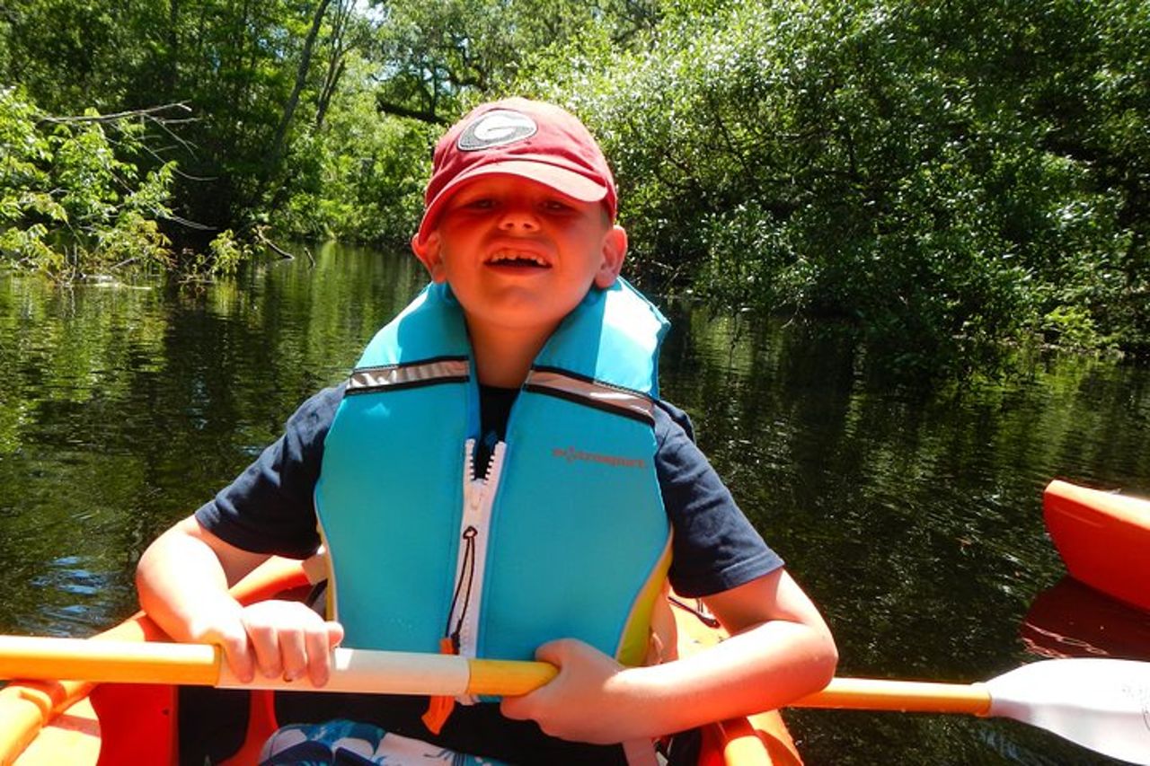 Noleggio di kayak nell'area dell'isola di Amelia su Lofton Creek con Adventures Up The Creek — 4