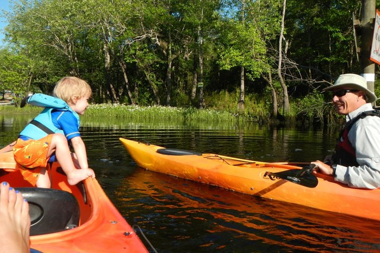 Noleggio di kayak nell'area dell'isola di Amelia su Lofton Creek con Adventures Up The Creek — 5