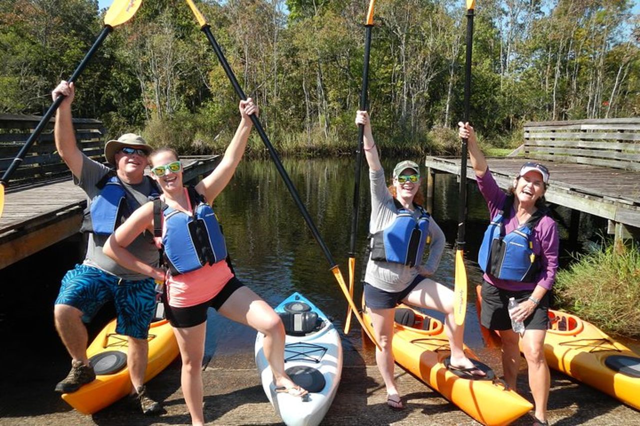 Noleggio di kayak nell'area dell'isola di Amelia su Lofton Creek con Adventures Up The Creek — 6