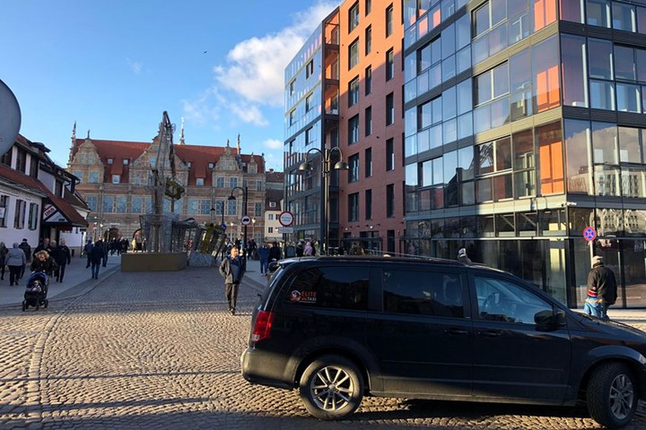 Taxi dall'aeroporto di Danzica al centro città (città vecchia di Danzica) — 7