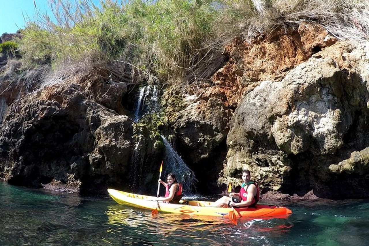 Itinerario Kayak Scogliere di Nerja e Maro - Cascada de Maro — 7
