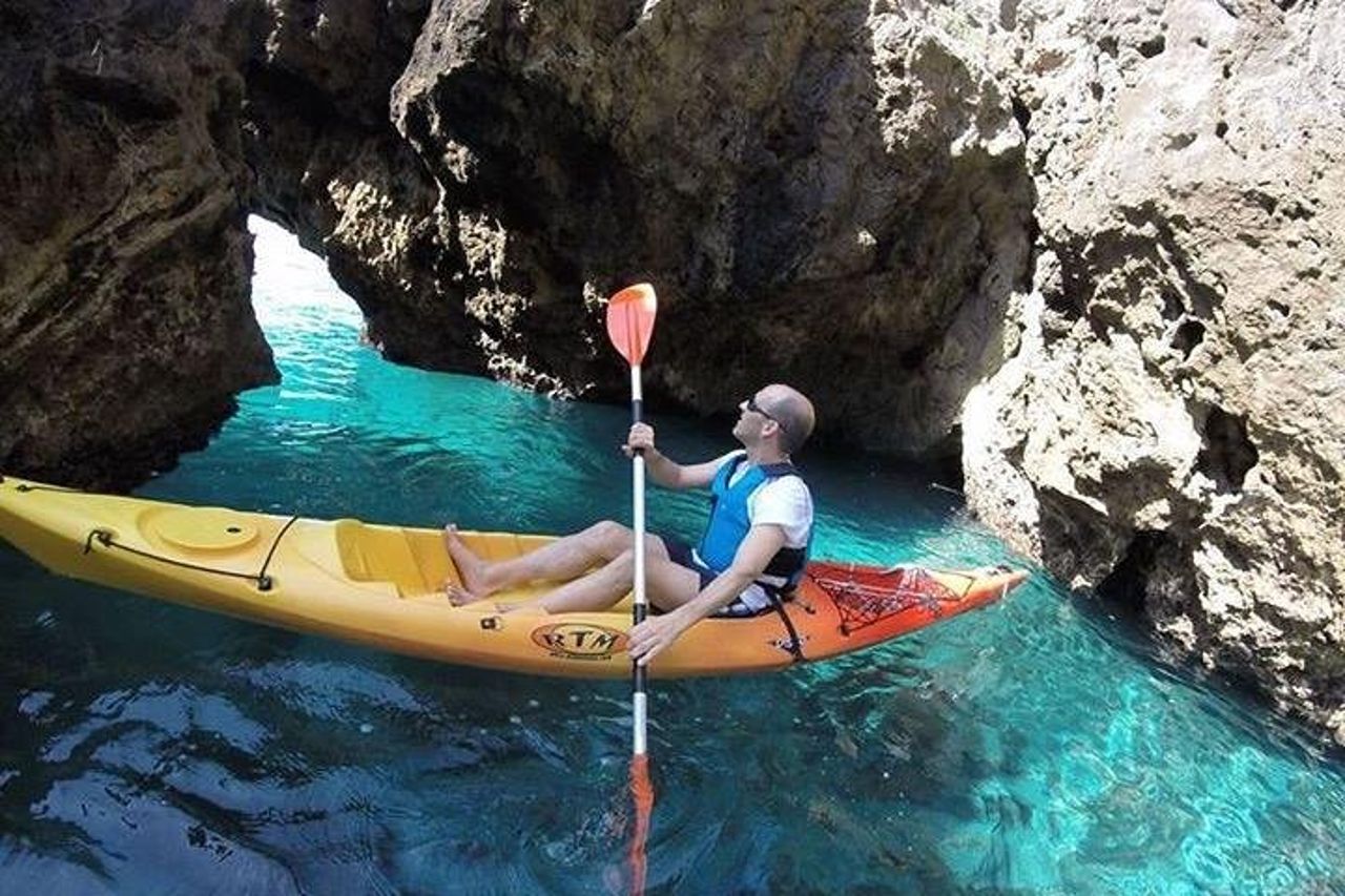 Itinerario Kayak Scogliere di Nerja e Maro - Cascada de Maro — 9