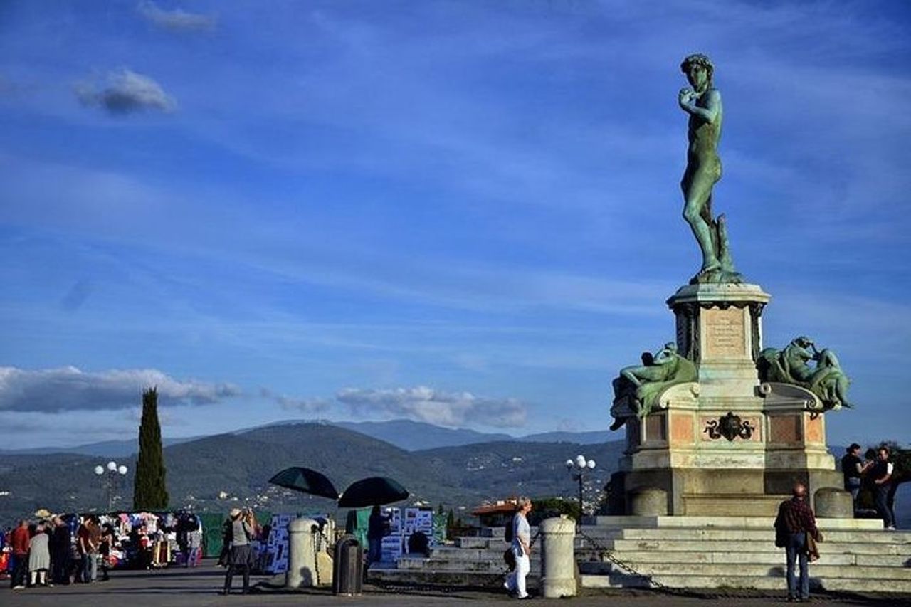 Florence by golf Cart Piazzale Michelangelo — 3