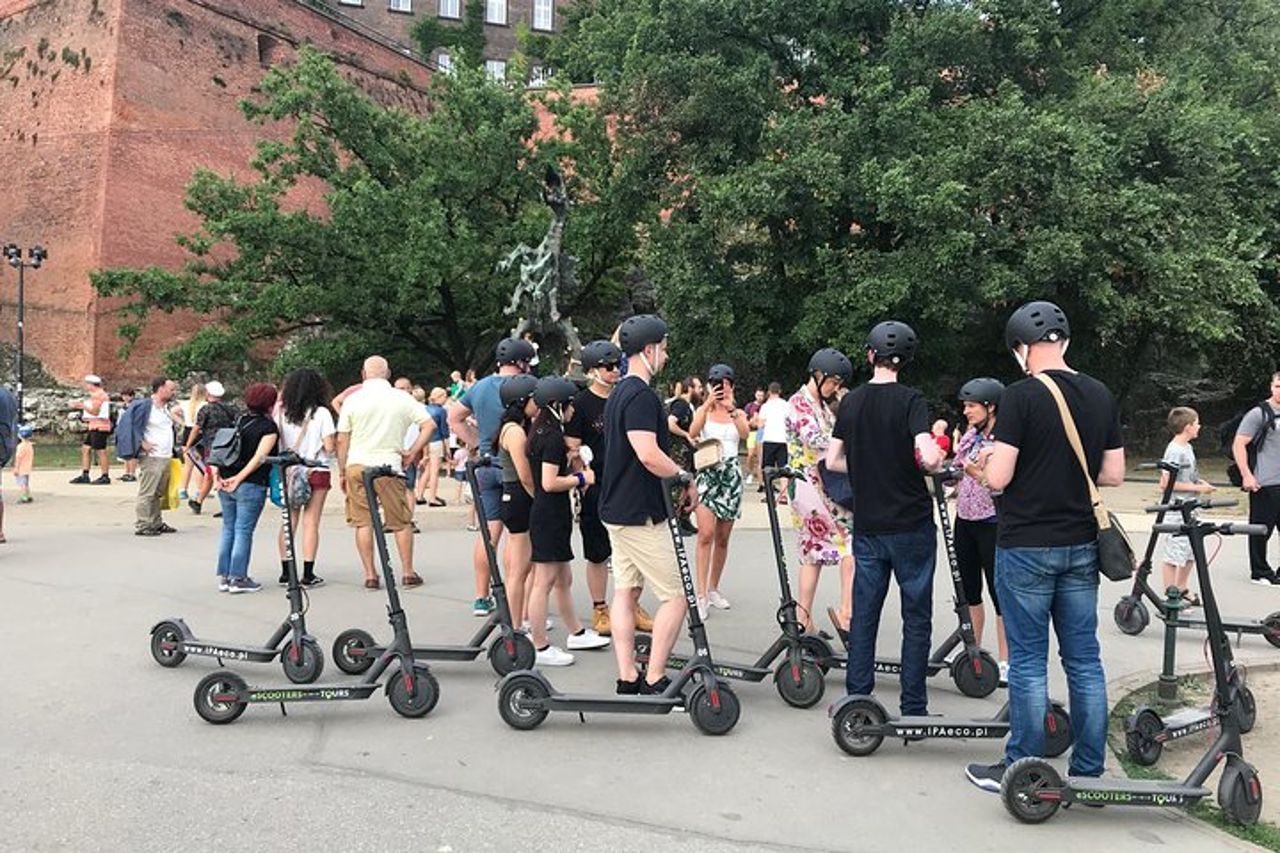 Scooter elettrico Tours Kraków — 9