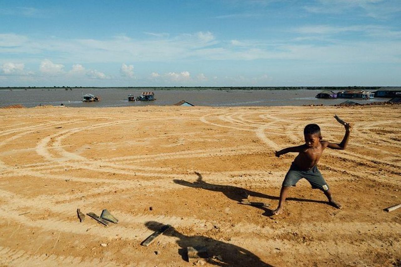 Crociera al tramonto sul lago Tonle Sap da Siem Reap — 7