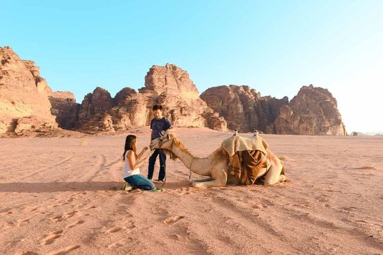 Escursione a terra del Wadi Rum Porto di Aqaba — 3