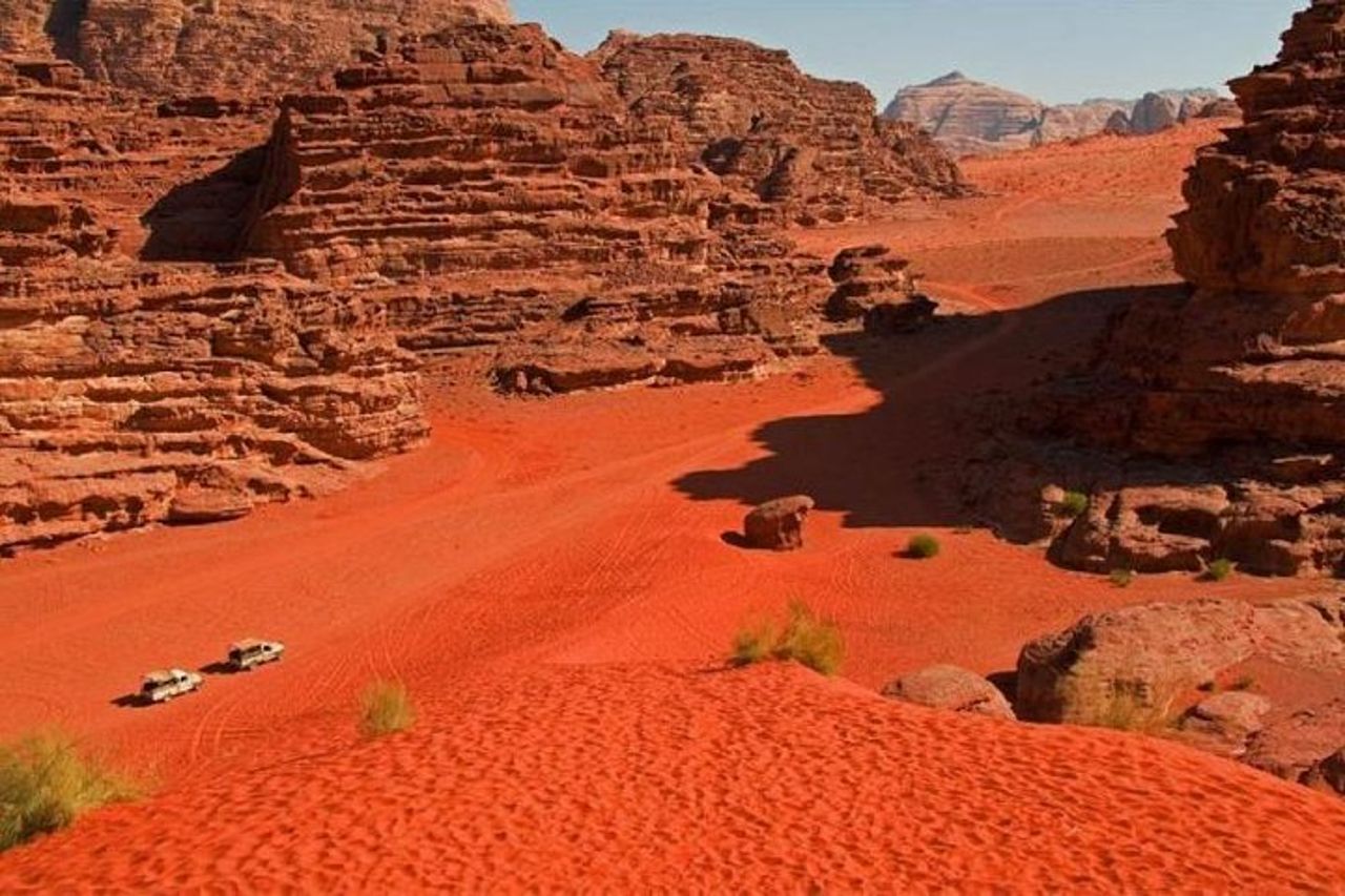 Escursione a terra del Wadi Rum Porto di Aqaba — 7