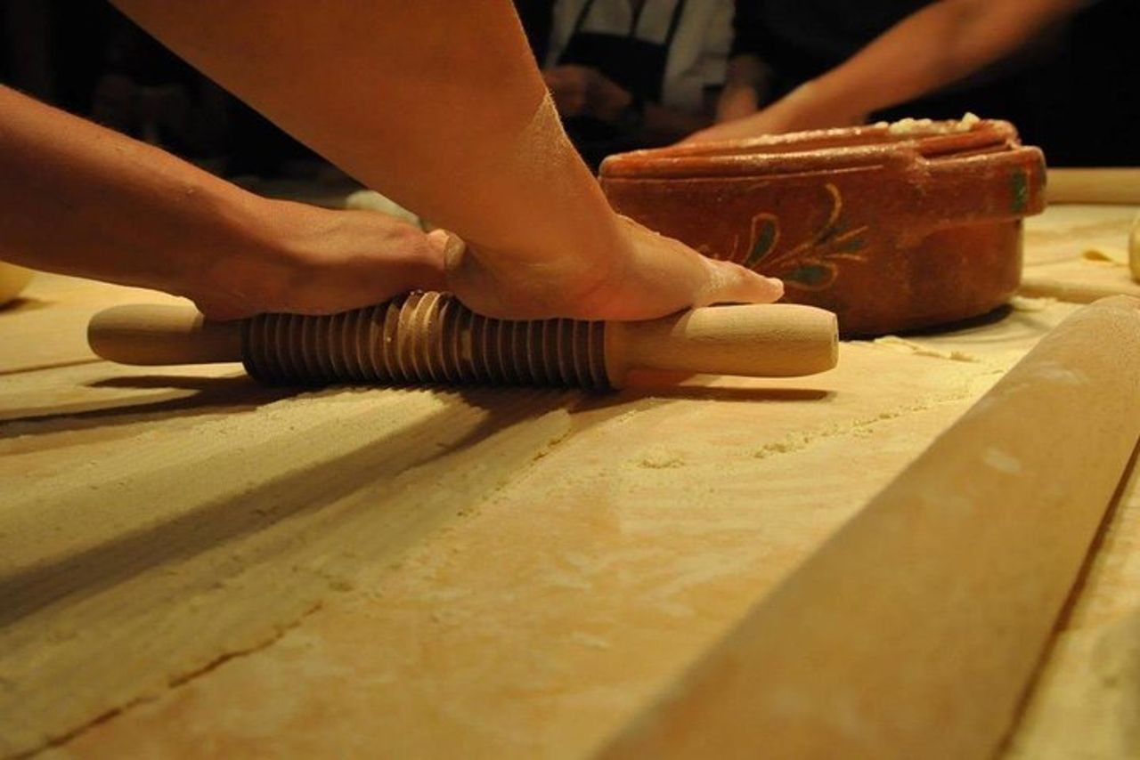 Lezione di cucina con una "Mamma" locale a Soriano, cittadina vicino a Viterbo