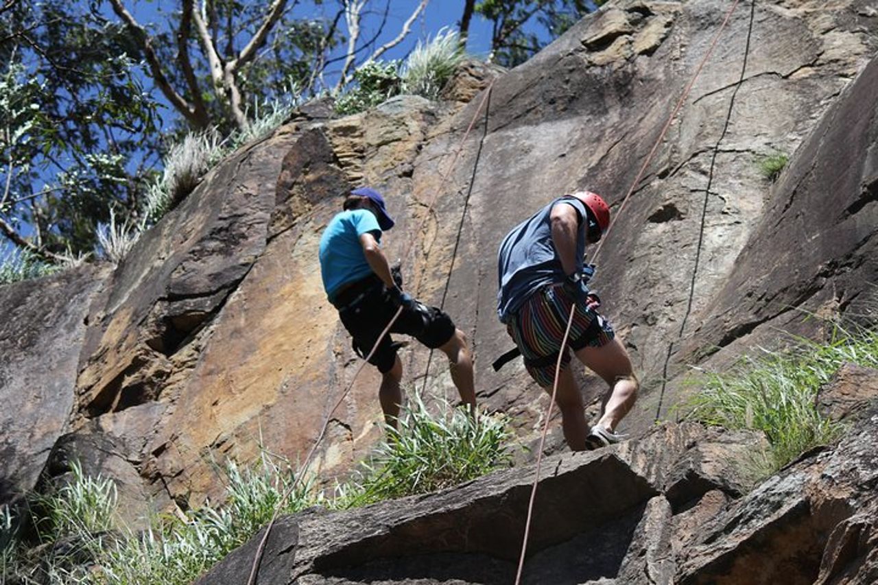 Abseiling the Kangaroo Point Cliffs a Brisbane — 6