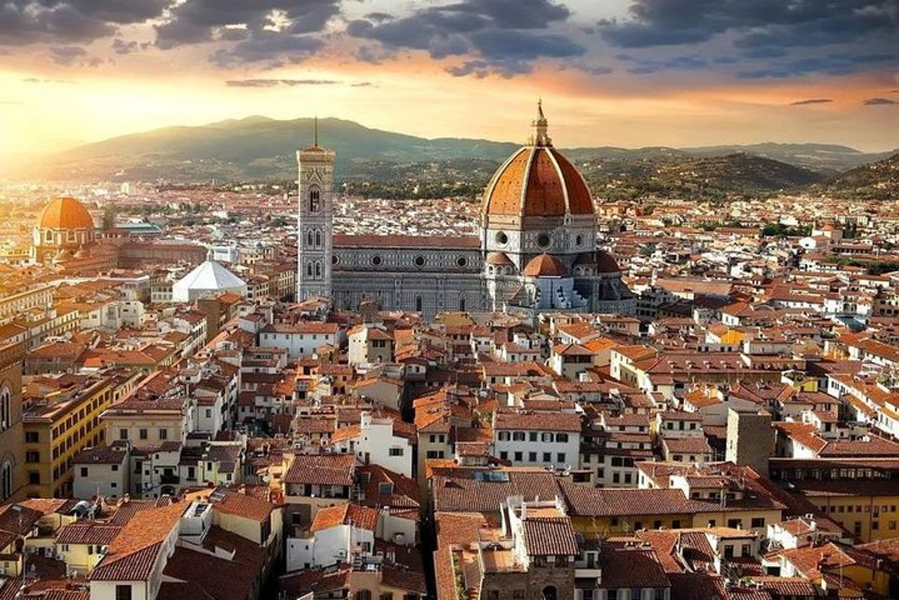 Florence by golf Cart Piazzale Michelangelo — 2