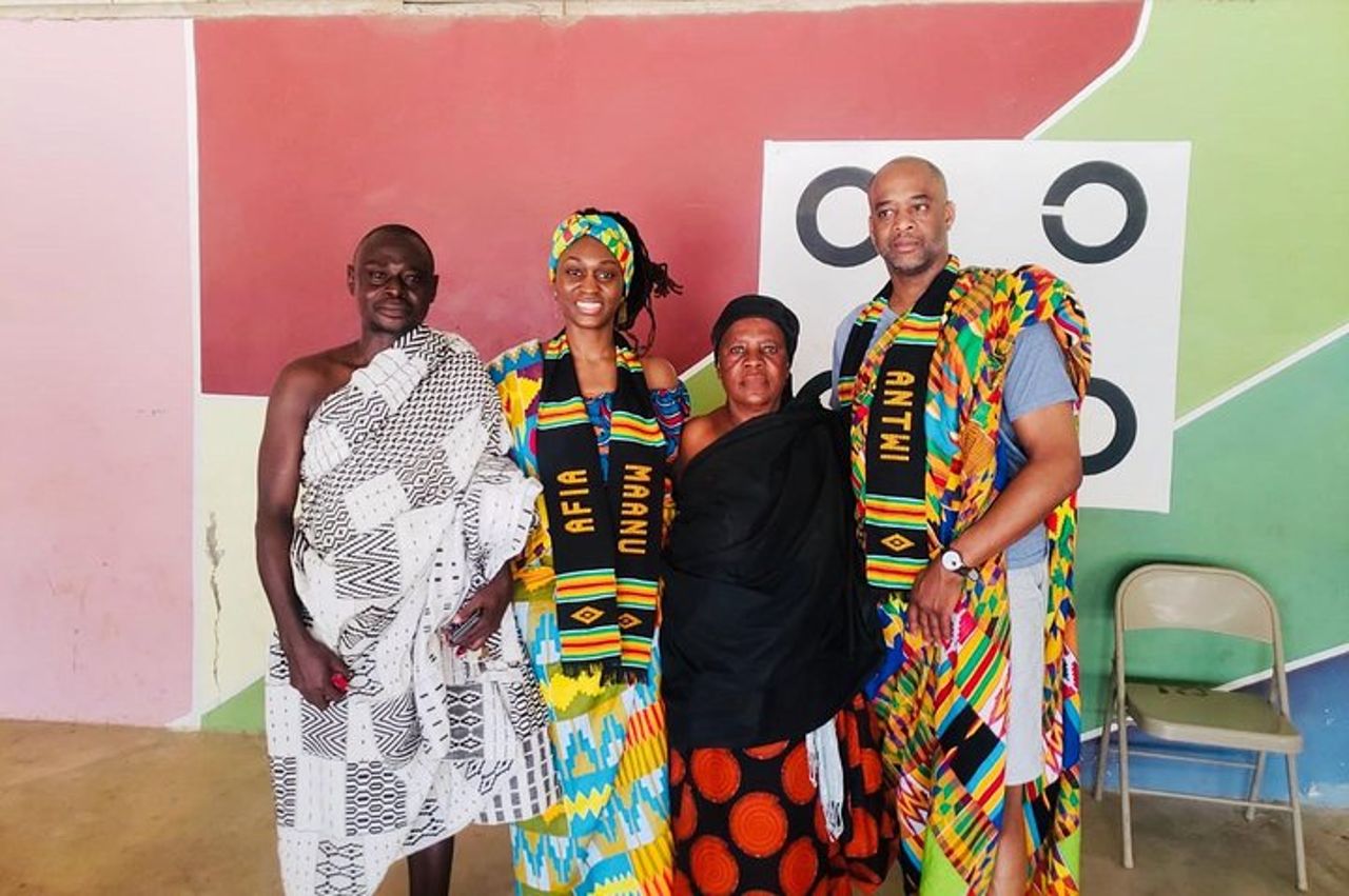 Tradizionale cerimonia di denominazione per le diaspore africane a Kumasi — 2