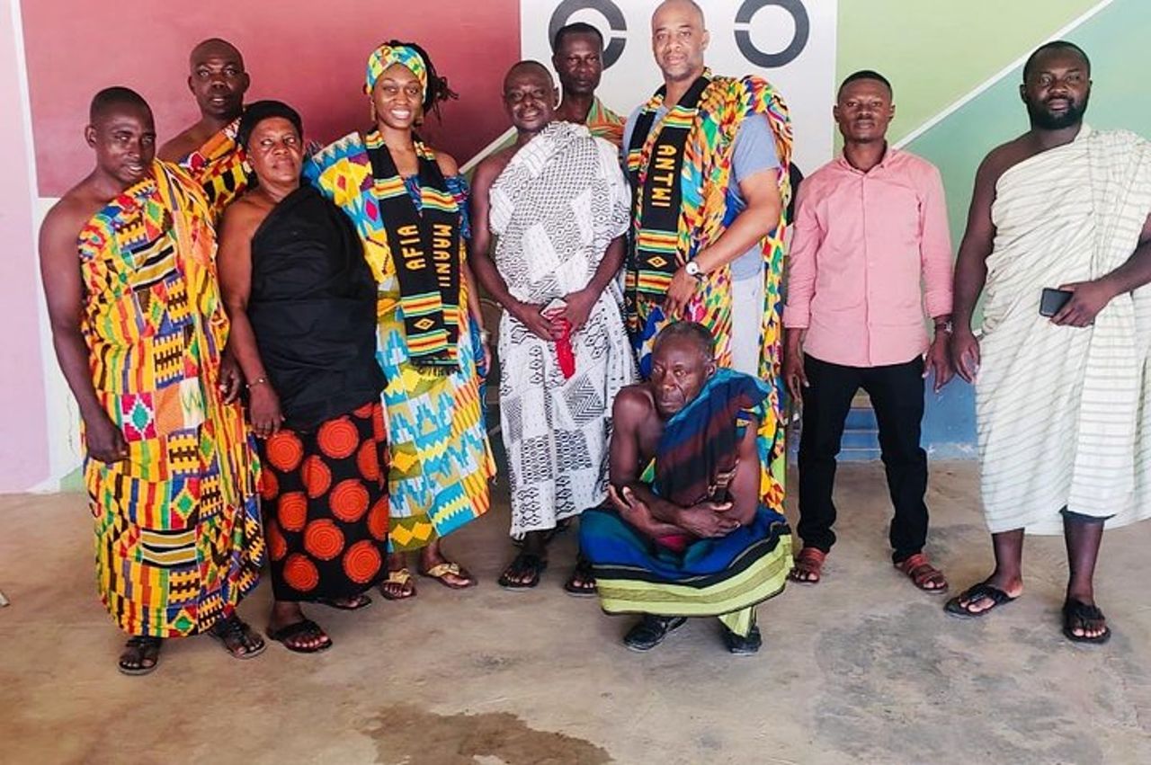 Tradizionale cerimonia di denominazione per le diaspore africane a Kumasi — 3