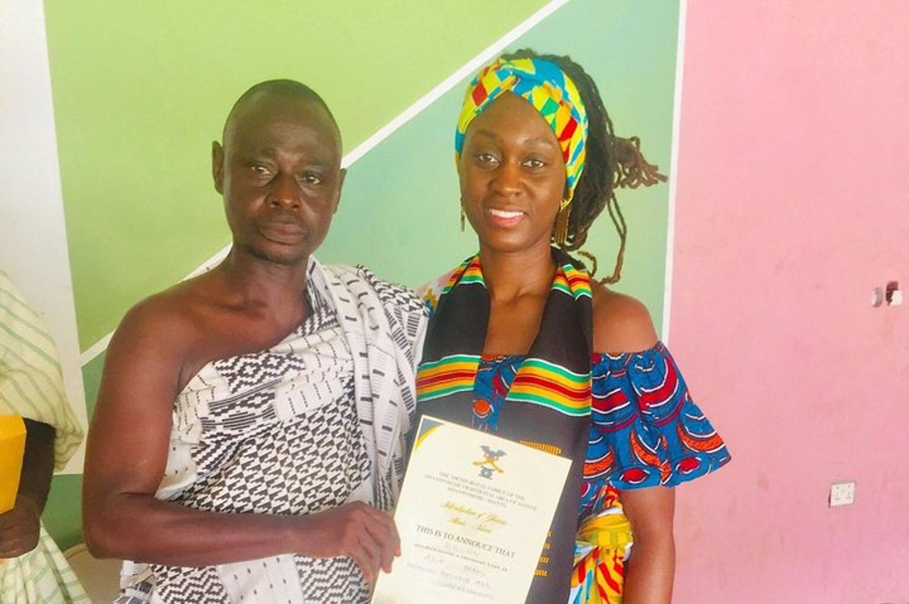 Tradizionale cerimonia di denominazione per le diaspore africane a Kumasi — 9