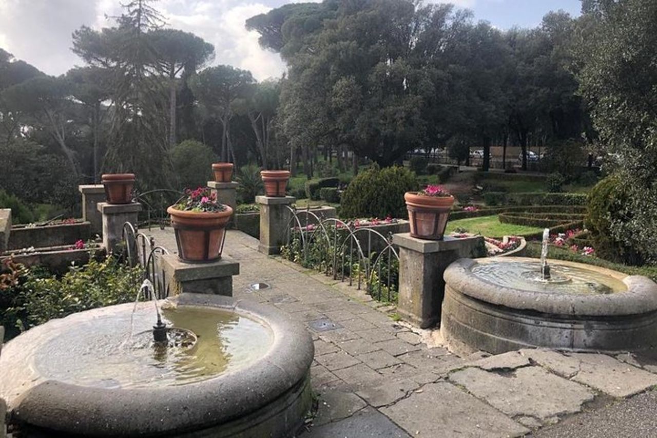 Campagna romana e laghi Shorex dal porto di Civitavecchia — 5