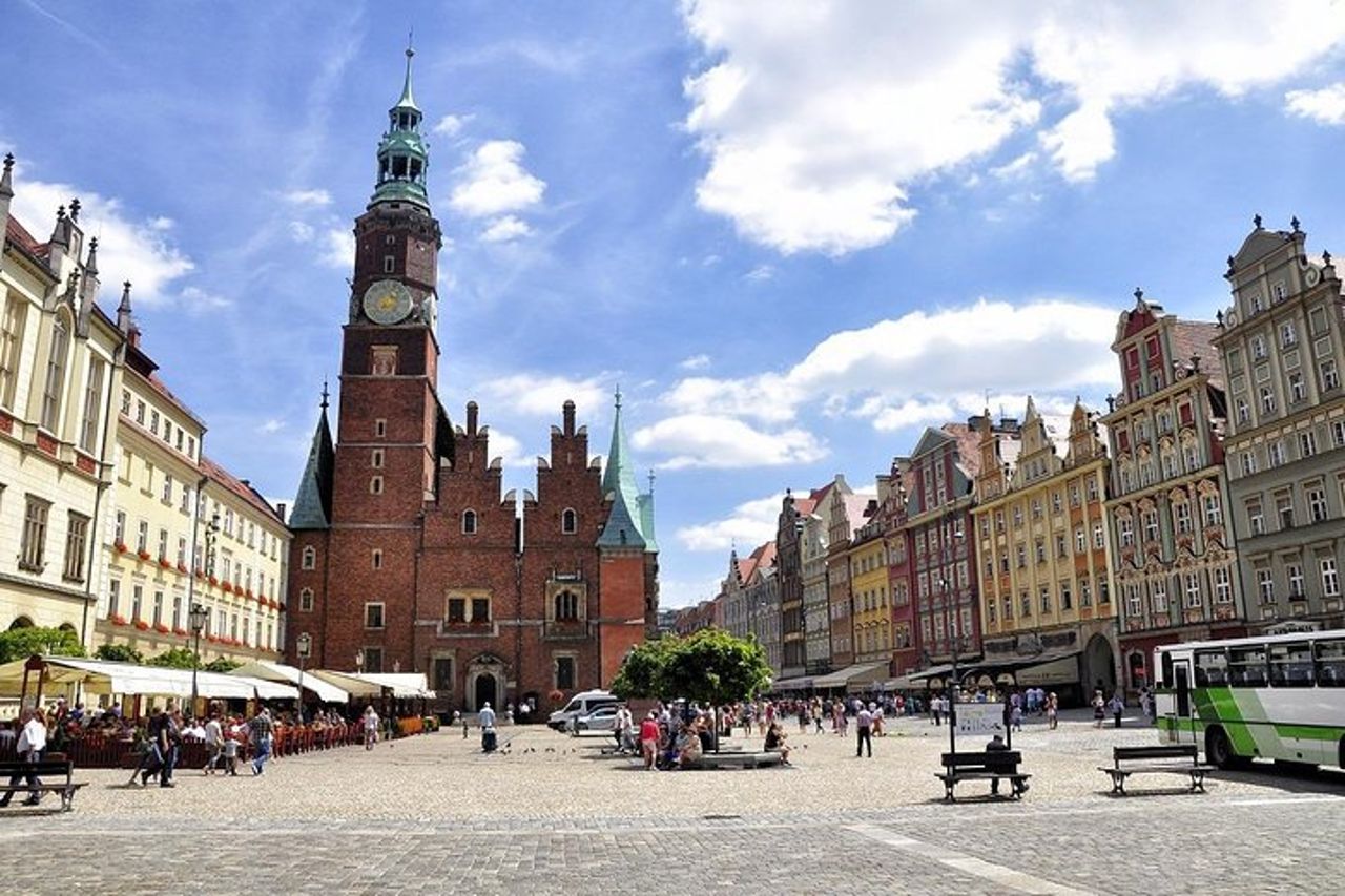 Tour in bicicletta della città vecchia di Wroclaw, le principali attrazioni e la natura — 3