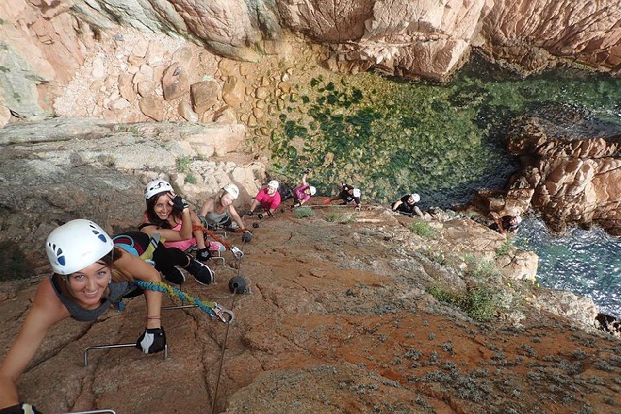 Via ferrata Cala del Molí a Sant Feliu de Guíxols — 7