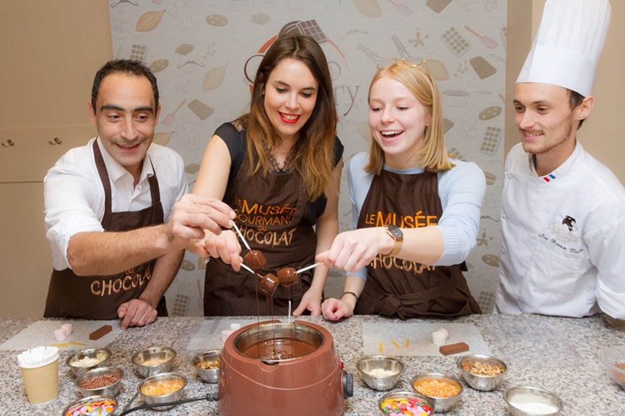 Colmar: laboratorio di creazione del cioccolato a Choco-Story — 2