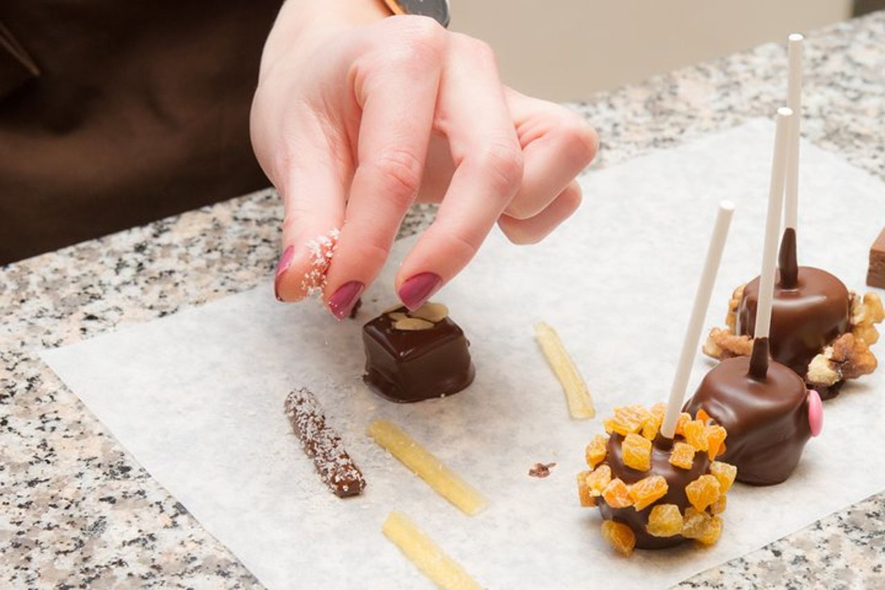 Colmar: laboratorio di creazione del cioccolato a Choco-Story — 4