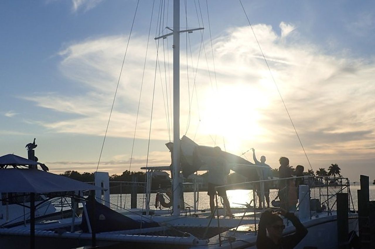 Vela al tramonto nel sud-ovest della Florida — 6