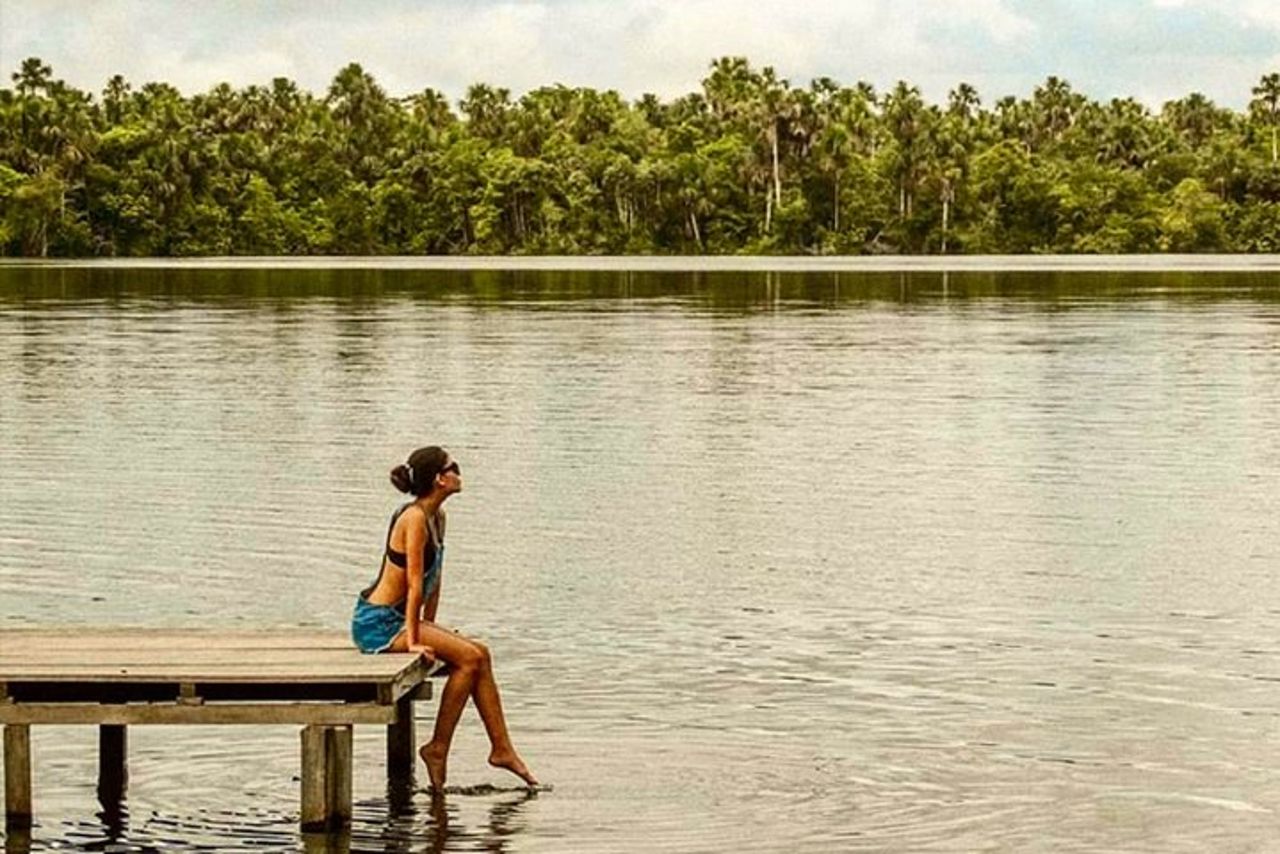Pesca Piranha nella giungla amazzonica — 7