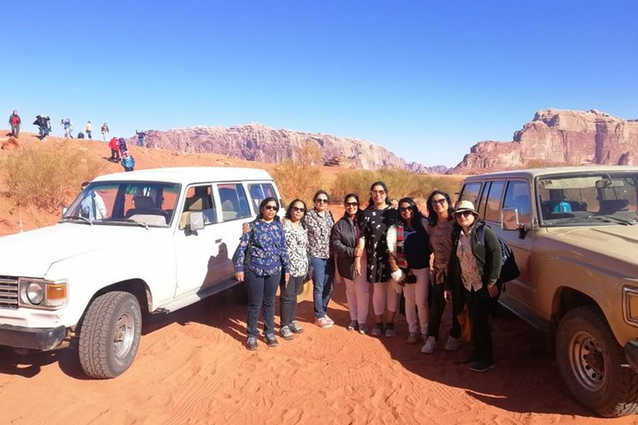 Tour del Wadi Rum Day da Petra che termina ad Aqaba — 2