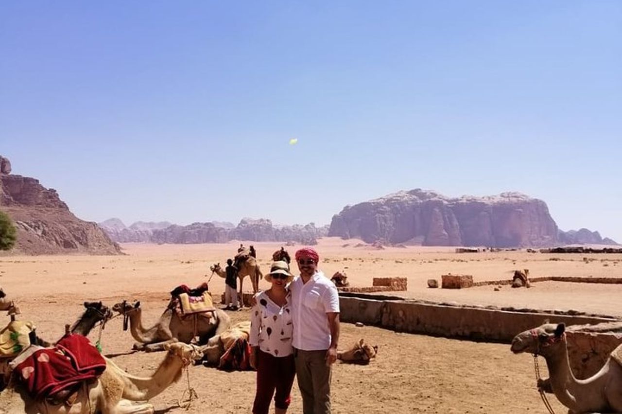 Tour del Wadi Rum Day da Petra che termina ad Aqaba — 5