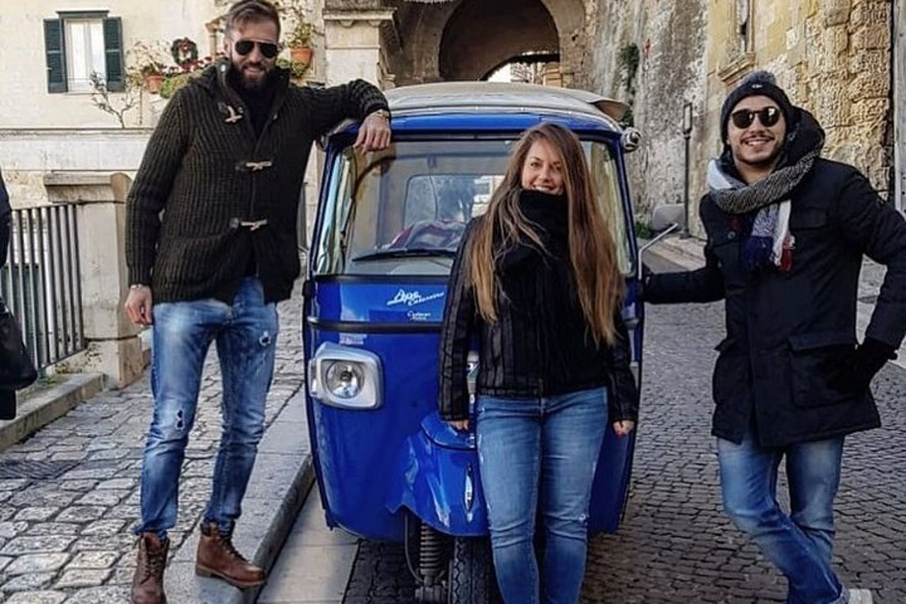 Tour Panoramico Lungo Privato con Ape Calessino a Matera — 3