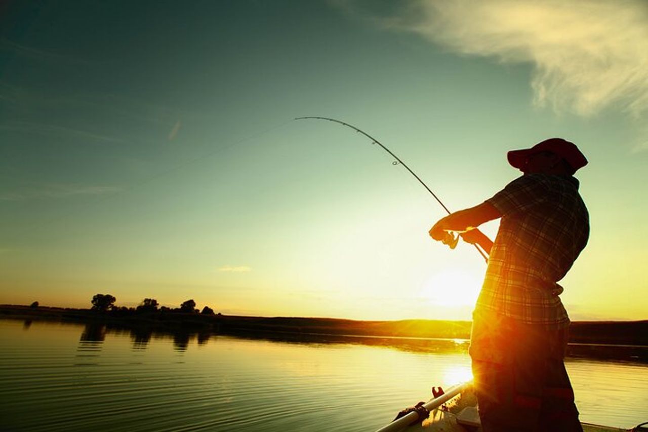 Pesca nel lago a Tissamaharama — 3