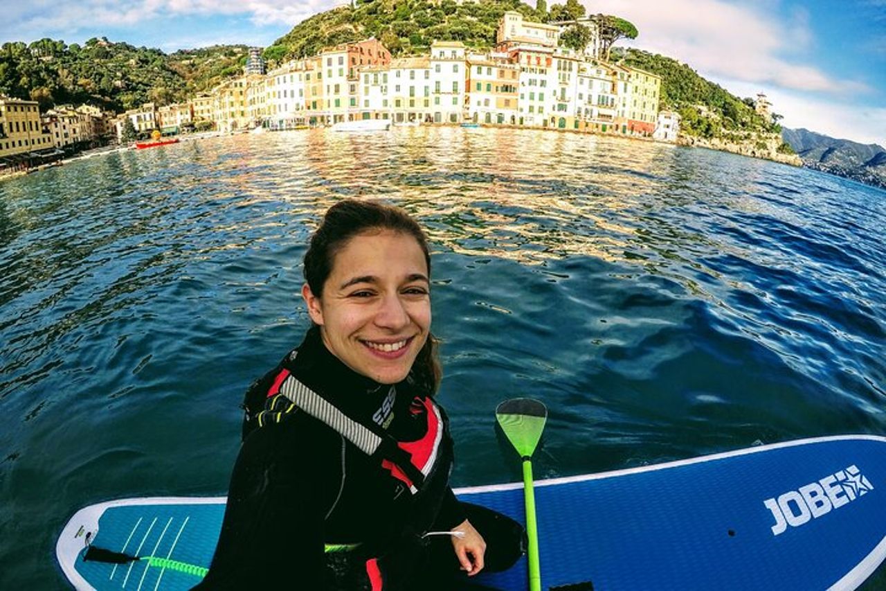 Esperienza di paddle boarding a Portofino — 6