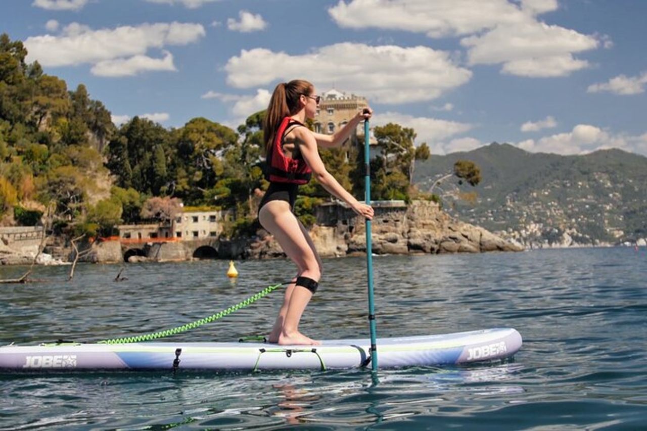 Esperienza di paddle boarding a Portofino — 3